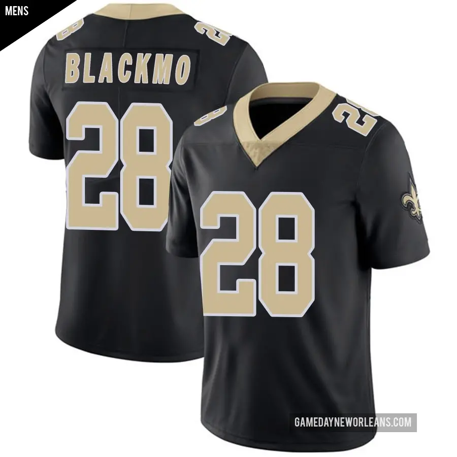 Men's New Orleans Saints ＃28 Julian Blackmon Black Limited Team Color Vapor Untouchable Jersey