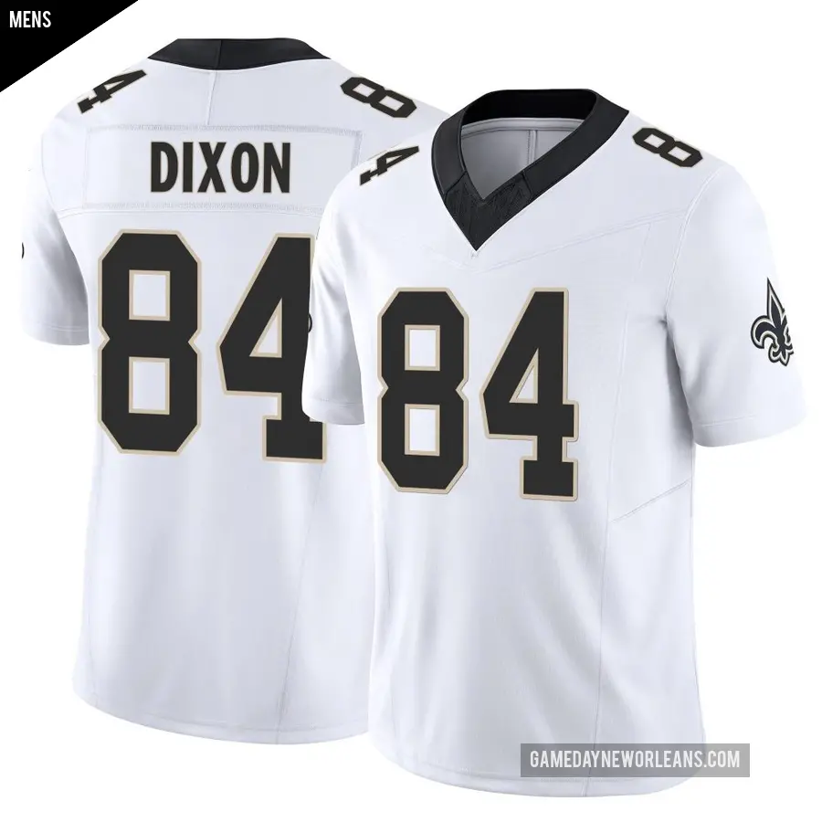 Men's New Orleans Saints ＃84 Dai'Jean Dixon White Limited Vapor F.U.S.E. Jersey