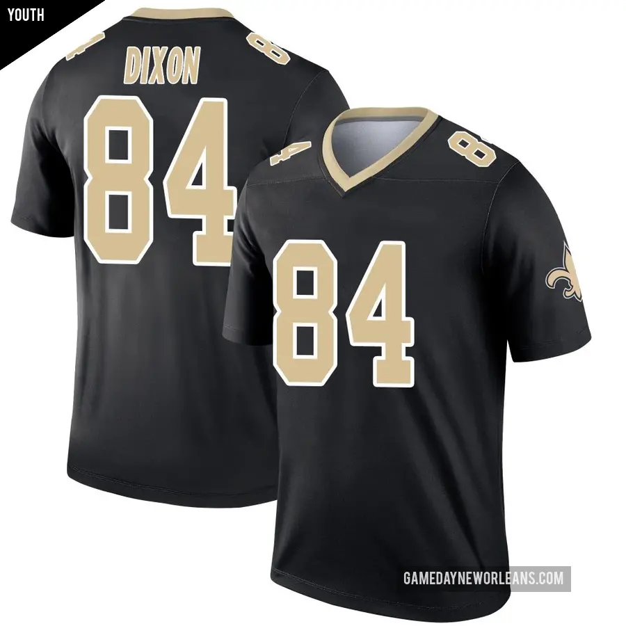 Youth New Orleans Saints ＃84 Dai'Jean Dixon Black Legend Jersey