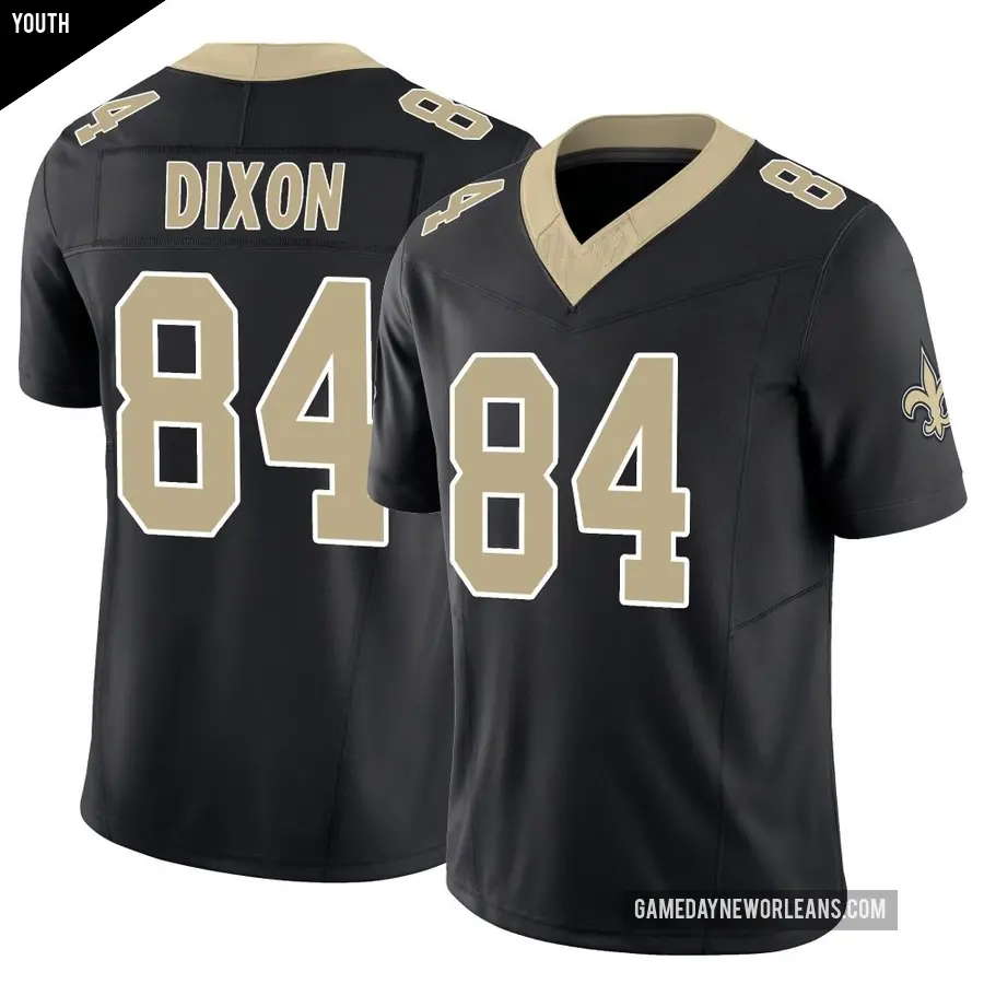 Youth New Orleans Saints ＃84 Dai'Jean Dixon Black Limited Vapor F.U.S.E. Jersey