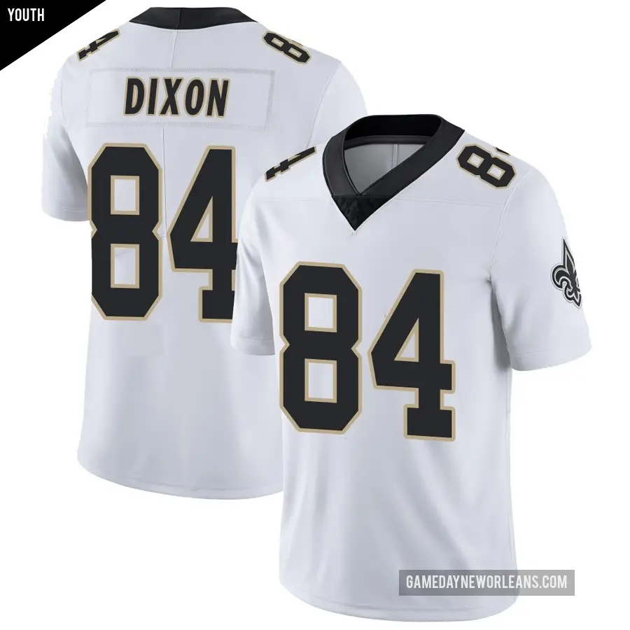 Youth New Orleans Saints ＃84 Dai'Jean Dixon White Limited Vapor Untouchable Jersey